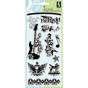 Inkadinkado “Rock Star” Stamp Set